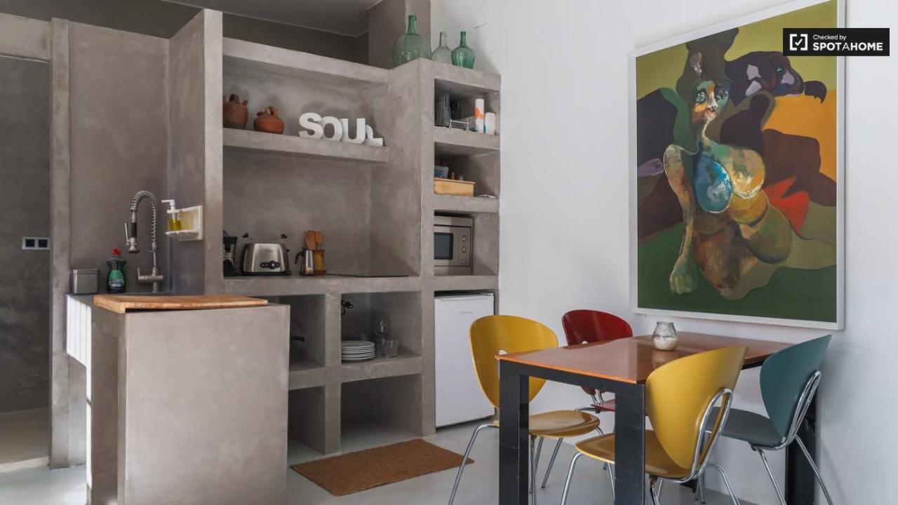 Casita Artista En Bello Edificio Barrio Ruzafa Walencja Zewnętrze zdjęcie